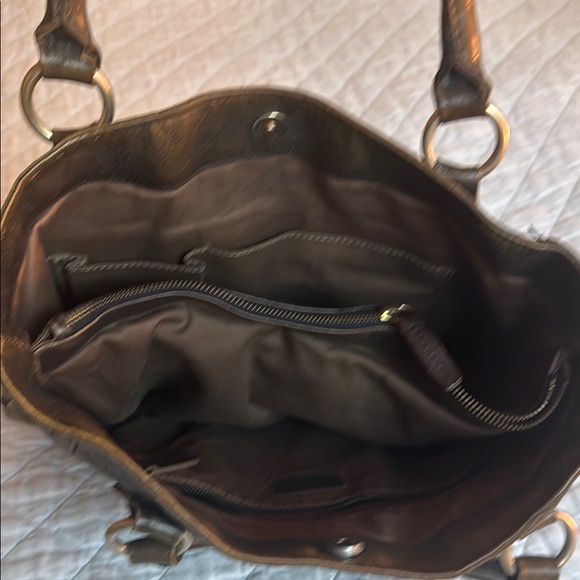 J. Crew Leather Tote Bag - Picture 5 of 6